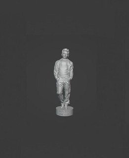 James reitor Dean ator hollywood audreyhepburn Marlon Brando nataliawood rebelde fracasso arte esculturas 3d print model - Mito3D