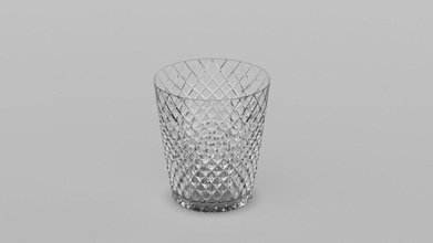 japanese traditional glass cup drink design houseware table house kitchen dining 3d print model - Mito3D
