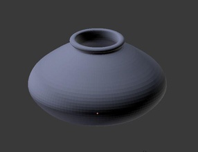 jar vase pot house tableware pottery ceramic container art design houseware porcelain decor 3d print model - Mito3D
