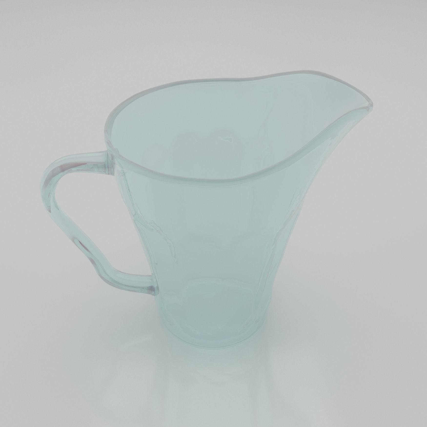 jarra decoração vidro impressão jarro recipiente 3dsmax casa enfeite coxa 3D print model - Mito3D