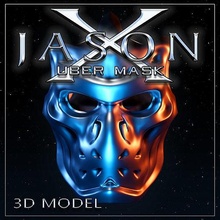 Jason Maske fridaythe13th jasonvoorhees Eishockey Mörder Grusel Jasonx Kunst Skulpturen 3d print model - Mito3D
