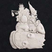 jean baptiste faire monter souris animal rat gnome fée conte lutin art sculptures 3d print model - Mito3D