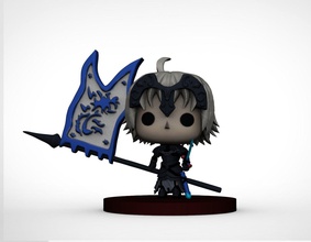 jeanne d arc alter attack - fate grand order fategrandorder fatego toy 3dprint popfunk nendroid cute games toys 3d print model - Mito3D