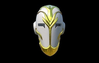 jedi temple guard mask 3d digital download starwars star wars sci fi lightsaber vader sith darth hobby diy 3d print model - Mito3D
