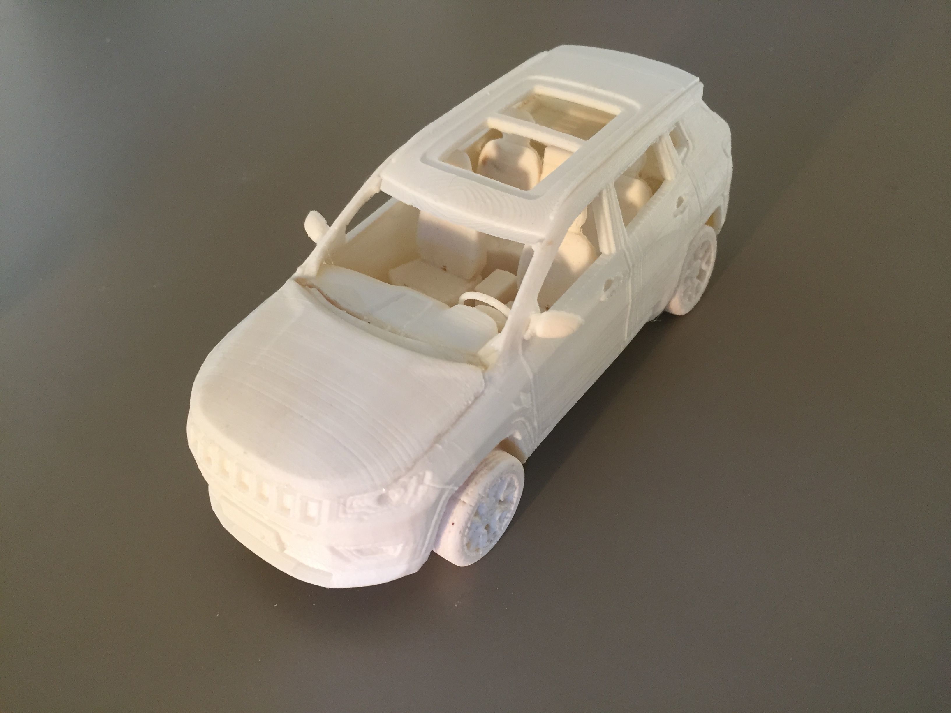 jeep boussole 1 32 échelle modèle assembler trousse 3dprintable 3dprint modélisation statique kit montage voiture suv 4x4 jeux jouets 3D print model - Mito3D