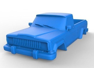 jeep j10 stl file print pickup hobby diy automotive 3d print model - Mito3D