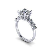 jenking verragio diamante anillo joya compromiso boda joyería plata oro enganchar moda libra esterlina colgante pendiente collar belleza pendientes colgantes anillos 3d print model - Mito3D