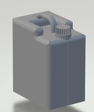 bidão cyberpunk 2077 jogos 3d impressão plástico Gasolina imprimível diesel vasilha brinquedos 3d print model - Mito3D
