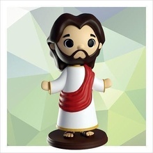 jesus figur dekor religiös dekorativ skulptur statue haus 3d print model - Mito3D