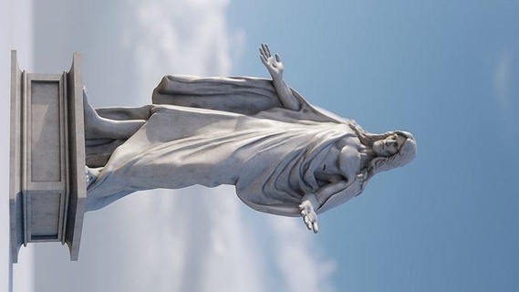 isa Cristo jc Katolik fe İsa iyi Sanat heykeller 3d print model - Mito3D