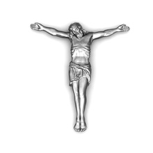 jesus 3d model jewelry crucifixion cross st holy sacred saint god religion cult orthodoxy other 3d print model - Mito3D