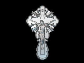 isa çapraz 3d model cnc makineler yazıcılar katolik i̇sa hıristiyan tanrı golgota nasıra dini sanat rahatlama mübarek katedral kilise ortodoks nesne haç mücevher madalyon kolye takı 3d print model - Mito3D