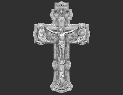jesus cross mary jewelry pendants virgin art god church religion antique old sculptures christian christ saint religious jewellery pendant necklaces 3d print model - Mito3D