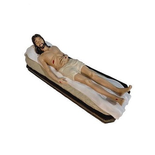 Gesù en rifiuti sdraiato figura religioso dios arte sculture 3d print model - Mito3D