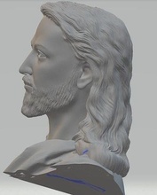 jésus nazareth sculpture statue portrait vieux rétro classique bouddha galerie audubon diadème encadrement décor monument art décoration maison 3d print model - Mito3D