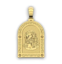 jesus pendant 3d print model gold jewelry religion religious printable pendants jewel sculptures christ 3d print model - Mito3D