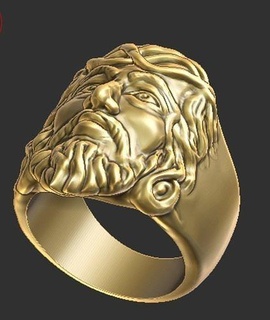jesus ring subhendue jewelry zbrush cncbangle 3dmodel cgtrader gold printable rings silver 3dcad free girl lady pendants 3d print model - Mito3D