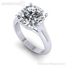 jewelicious-1101-ring mücevher takı parlak gem düğün yazdırılabilir moda güzellik nişan yüzüğü elmas yüzük sterling Gümüş altın cad karat 3d print model - Mito3D