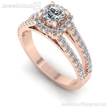 jewelicious-1164-ring Juwel gem Diamant-ring genial engagement sterling bedruckbar ist Silber Mode-Schönheit ring brillant kostbar Platin scheint gold cad Karat Mode Schmuck Ringe 3d print model - Mito3D