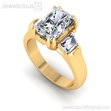 jewelicious-1167-ring joya la plata imprimible gem de oro lujo el platino brillante anillo diamante moda sterling compromiso y belleza cad carat joyería los anillos 3d print model - Mito3D