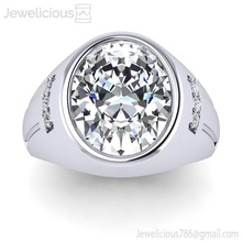 jewelicious-1187-ring jewel jewelry printable silver gold shining luxury gem diamond ring brilliant fashion beauty sterling engagement platinum brillant cad carat rings 3d print model - Mito3D