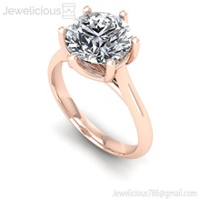jewelicious-1328-ring joyau or d'argent de l'anneau imprimable le diamant bijoux mariage l'engagement gem bague en blanc anneau mode la livre sterling beauté cad carat les anneaux 3d print model - Mito3D
