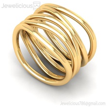 jewelicious-1370-ring mücevher gem nişan düğün elmas yazdırılabilir yüzük Gümüş altın moda sterling güzellik parlak cad karat takı 3d print model - Mito3D