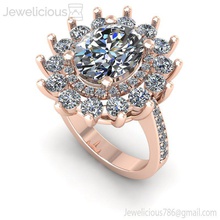 jewelicious-1387-ring jóia jóias ouro gem brilhantes printable de prata moda beleza sterling anel diamante noivado platina o cad quilate a brillant anéis da forma 3d print model - Mito3D