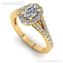 jewelicious-1394-ring Juwel gem engagement Hochzeit Schmuck diamond bedruckbar ist ring Silber sterling Mode-Schönheit Diamant-ring genial cad Karat Mode Ringe 3d print model - Mito3D