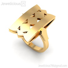 jewelicious 1434 ring oro argento sterlina stampabile gioiello squillare nozze gioielleria fidanzamento platino brillante diamante gemma moda bellezza cad carati anelli 3d print model - Mito3D