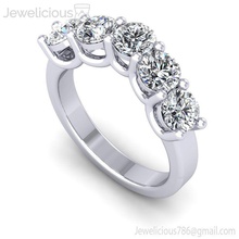 jewelicious-1495-ring mücevher takı altın Gümüş yüzük elmas yazdırılabilir düğün platin moda sterling gem güzellik cad karat 3d print model - Mito3D