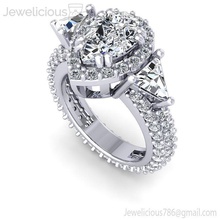 jewelicious-1506-ring la joyería de oro gem lujo precioso el platino anillo diamante brillante joya imprimible plata sterling moda y belleza cad carat los anillos 3d print model - Mito3D