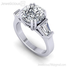 jewelicious 1533 ring rose gold engagement ring stangenbrot diamanten juwel schmuck silber diamant druckbar hochzeit mode sterling brillant schönheit cad karat ringe 3d print model - Mito3D
