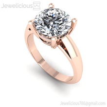 jewelicious-1544-ring la joyería precioso gem el platino de lujo brillante oro carat anillo moda diamante imprimible plata colgante y belleza cad los anillos 3d print model - Mito3D