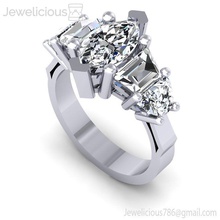 jewelicious-1605-ring jóias precioso luxo gem ouro platina brilhando brilhantes moda beleza sterling anel de diamante jóia printable prata noivado brillant o cad quilate a anéis 3d print model - Mito3D