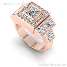 jewelicious-1620-ring Juwel Schmuck gold Silber ring diamond bedruckbar ist Hochzeit gold-ring Diamant-ring genial gem engagement Mode-Schönheit cad Karat Mode Ringe 3d print model - Mito3D