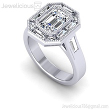 jewelicious-1786-ring joya la joyería de oro plata anillo el diamante moda sterling compromiso boda imprimible y belleza impresión cad carat los anillos platino 3d print model - Mito3D