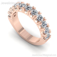 jewelicious-1847-ring gioiello gioielli oro argento anello di diamanti brillante fidanzamento matrimonio stampabile moda e bellezza cad carati anelli 3d print model - Mito3D