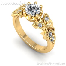 anel 1865 joalheiro joalheria prata quilate brilhando platina luxo ouro gema diamante esterlina imprimível moda beleza noivado cafajeste argolas 3d print model - Mito3D