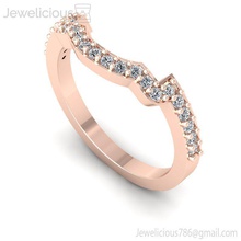 jewelicious-1917-ring jóia gem o engajamento de casamento jóias diamante printable anel prata ouro da forma moda beleza brilhantes cad quilate a anéis 3d print model - Mito3D