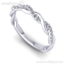 jewelicious-1928-ring mücevher gem nişan düğün elmas yazdırılabilir yüzük Gümüş altın moda parlak güzellik cad karat takı 3d print model - Mito3D
