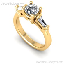 jewelicious-2012-ring mücevher gem nişan düğün elmas yazdırılabilir yüzük Gümüş altın moda güzellik parlak cad karat takı 3d print model - Mito3D