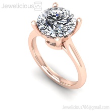 joia 2036 anel jóia gema noivado Casamento jóias diamante imprimível prata ouro moda esterlina beleza brilhante cafajeste quilate joalheria 3d print model - Mito3D