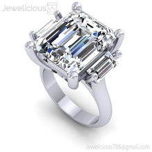 gioiello 2139 anello gemma Fidanzamento nozze gioielleria diamante stampabile squillare argento oro moda bellezza brillante cad carati anelli 3d print model - Mito3D