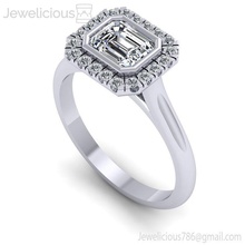 joia 2150 anel jóia gema noivado Casamento jóias diamante imprimível prata ouro moda beleza brilhante cafajeste quilate joalheria argolas 3d print model - Mito3D