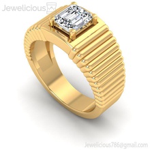 jewelicious-2160-ring jewel gem silver gold diamond ring brilliant printable fashion beauty sterling engagement cad carat brillant rings jewelry 3d print model - Mito3D