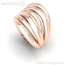 jewelicious 2178 ring joya compromiso boda joyería diamante imprimible anillo plata oro moda belleza brillante canalla quilate anillos 3d print model - Mito3D