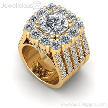 jewelicious 2180 yüzük mücevher nişan düğün elmas yazdırılabilir gümüş altın moda güzellik parlak cad kırat 3d print model - Mito3D