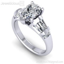 joia 2181 anel jóia gema noivado jóias Casamento diamante imprimível prata ouro moda brilhante beleza cafajeste quilate joalheria argolas 3d print model - Mito3D