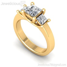 gioiello 2241 anello gemma Fidanzamento nozze gioielleria diamante stampabile squillare argento oro moda bellezza brillante cad carati anelli 3d print model - Mito3D